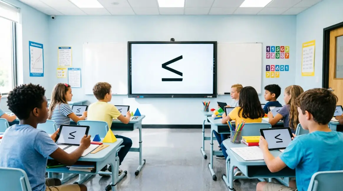 Less Than or Equal To Symbol