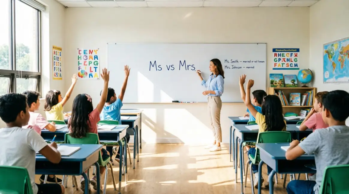 Ms or Mrs