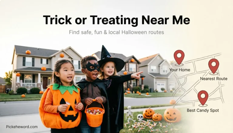 Trick or Treating Near Me