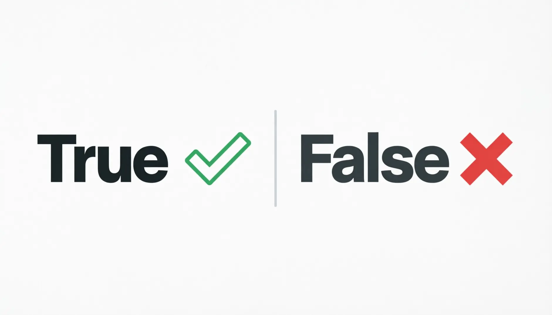 True or False