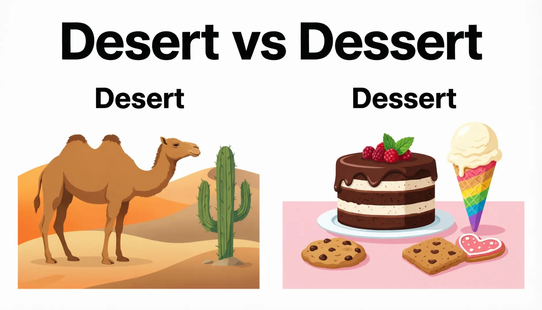 Desert or Dessert