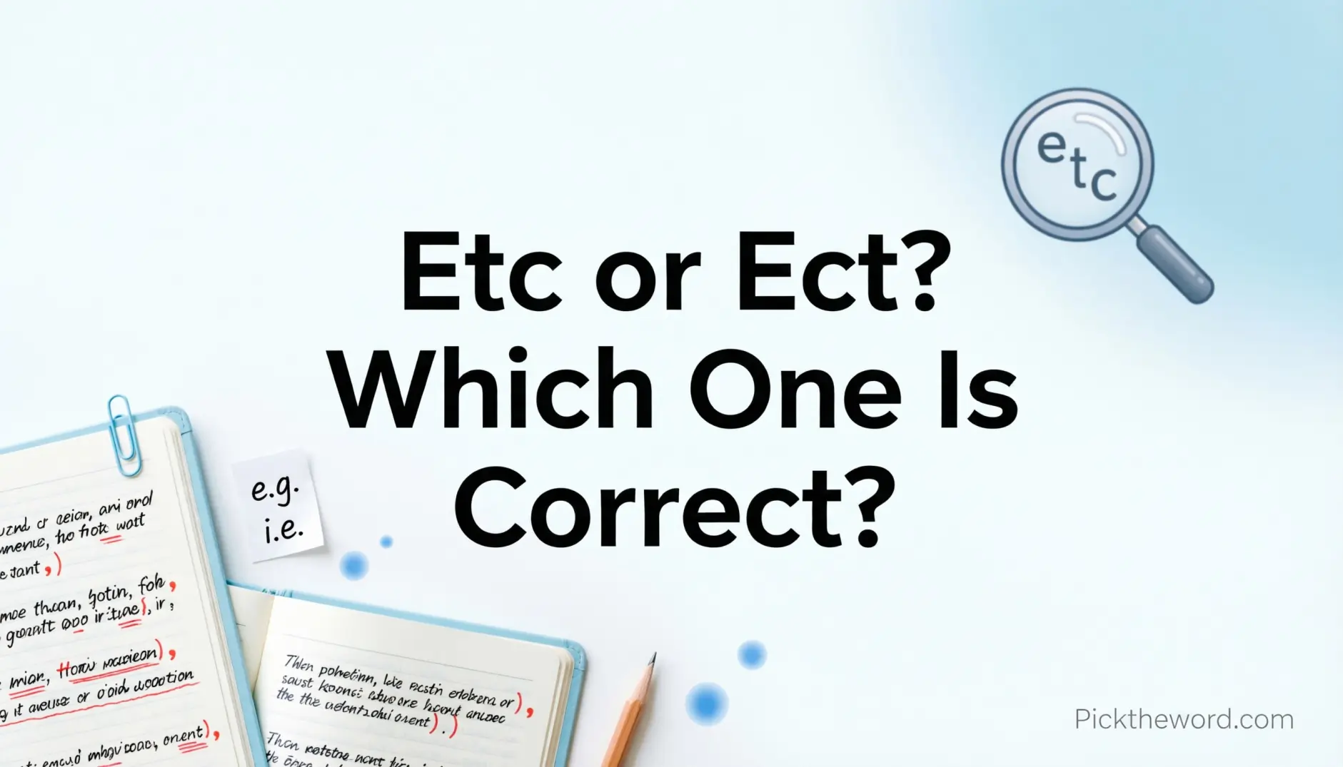 Etc or Ect
