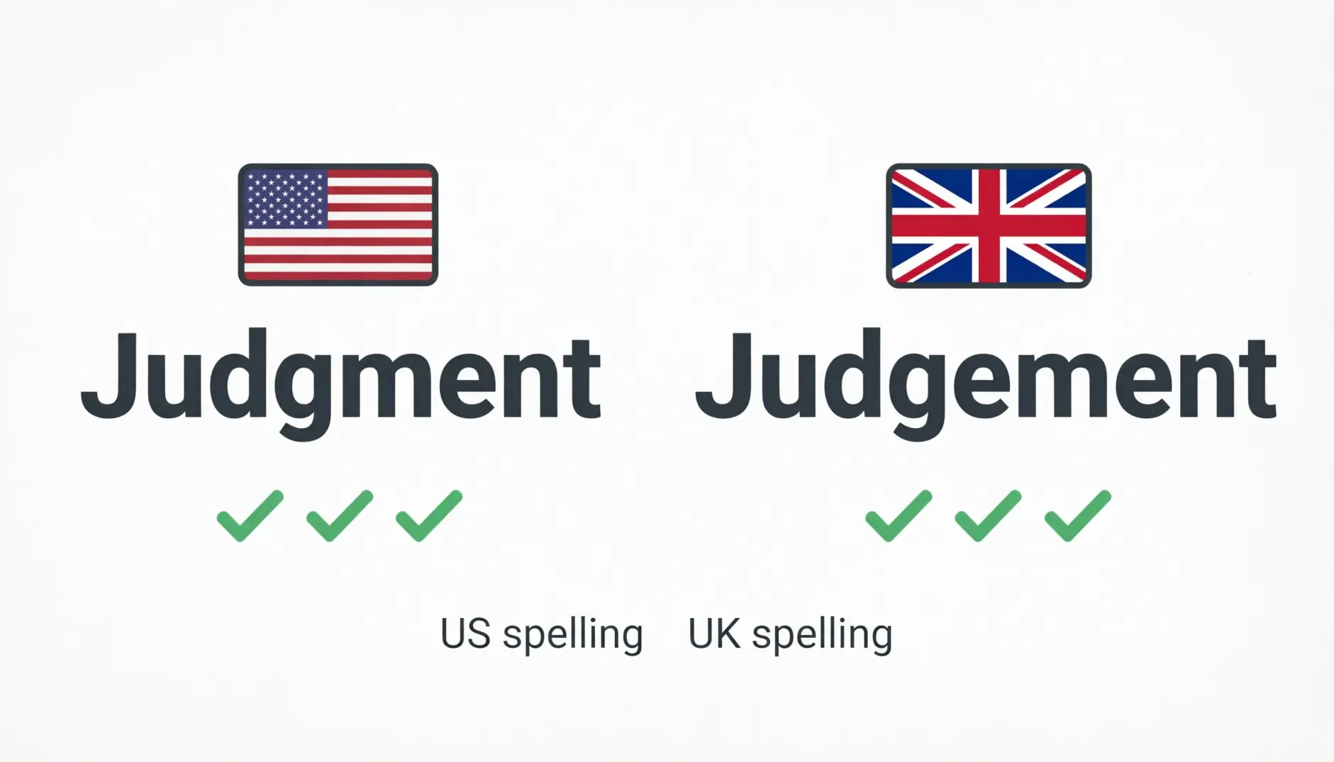 Judgment or Judgement