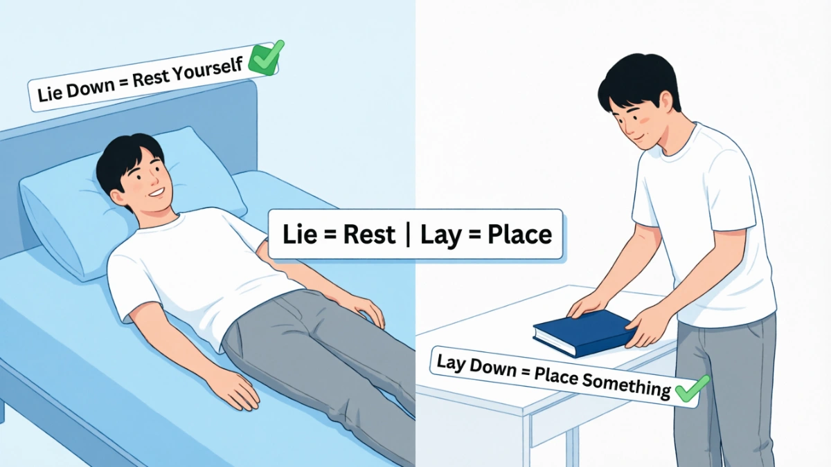Lie Down or Lay Down