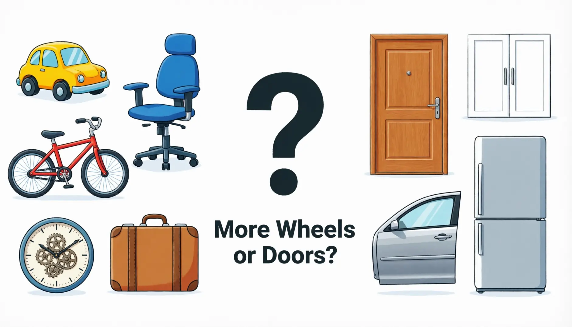Wheels or Doors in the World
