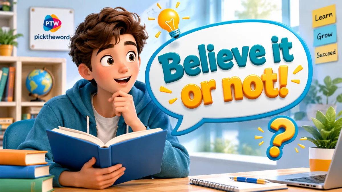believe it or not
