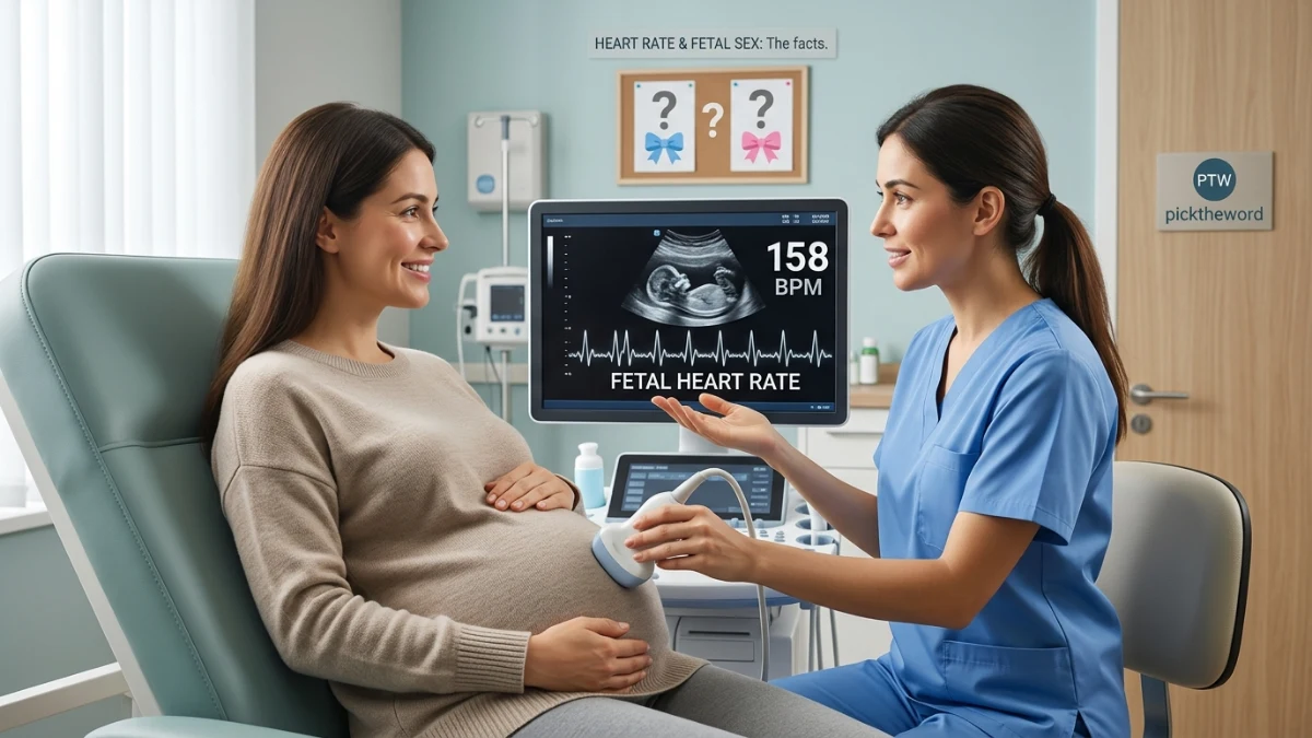 fetal heart rate 158 bpm boy or girl