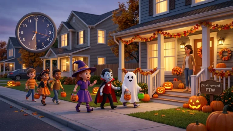 trick or treat hours